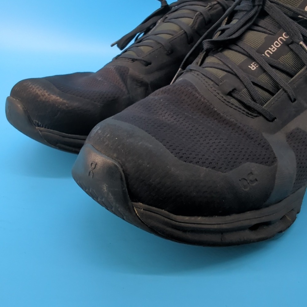 On Cloudrunner Waterproof Triple Black Running Shoes Men's 13 US Speed board - Picture 9 of 10